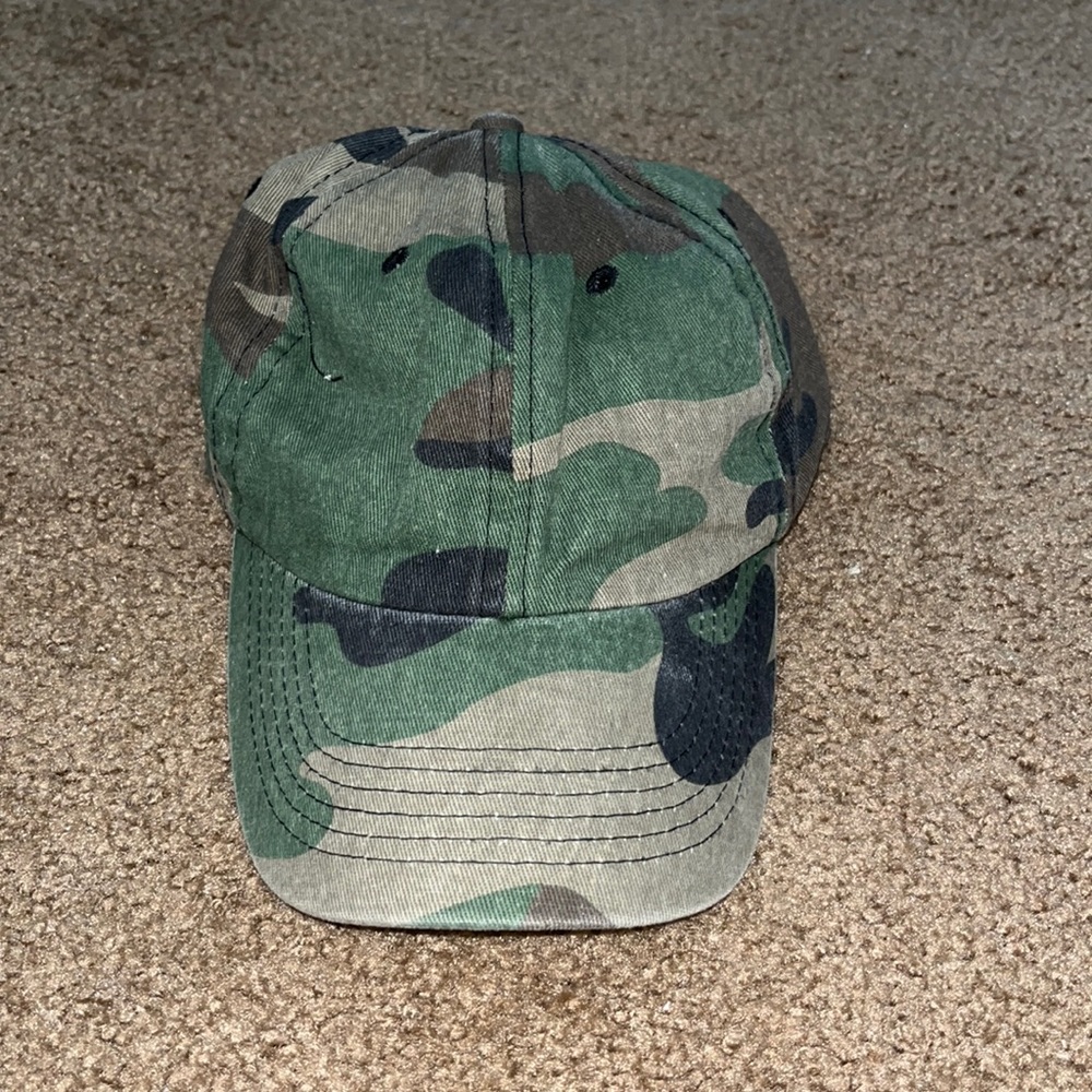 Army Print Ball Cap